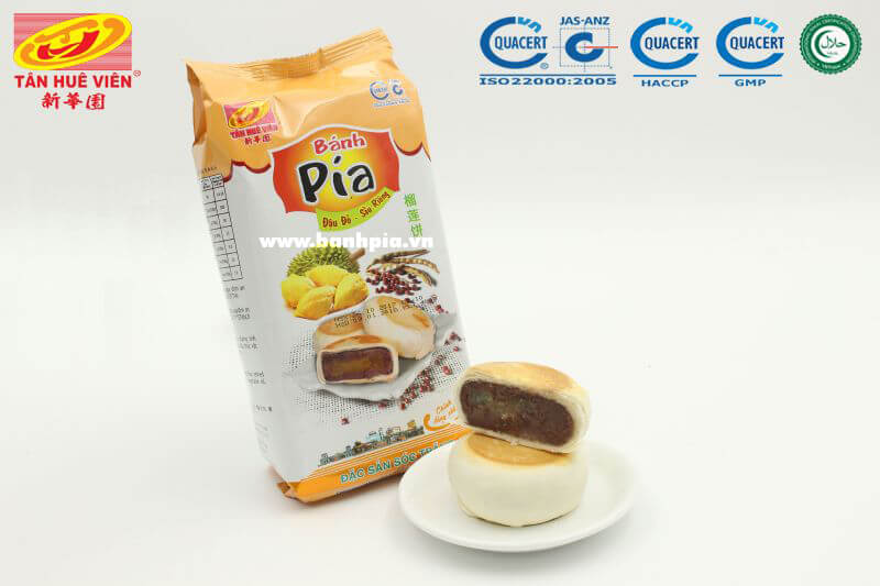 bánh pía đậu đỏ Tân Huê Viên