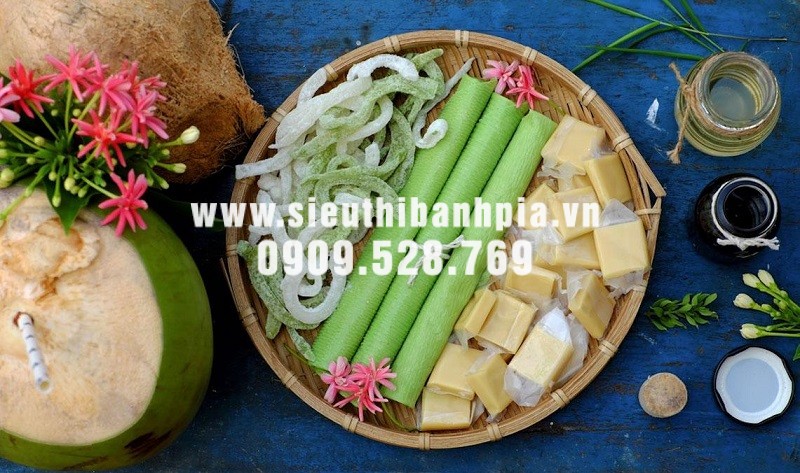 Mứt dừa non quà tặng tuyệt vời nhân dịp tết