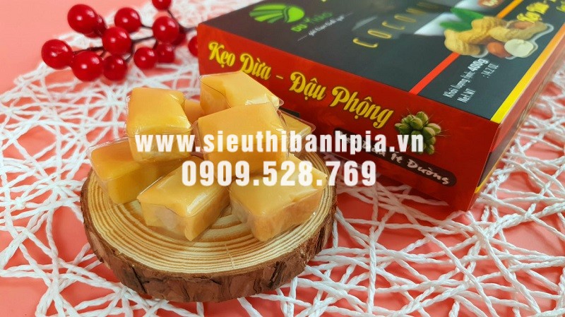 Kẹo dừa cao cấp Bến Tre