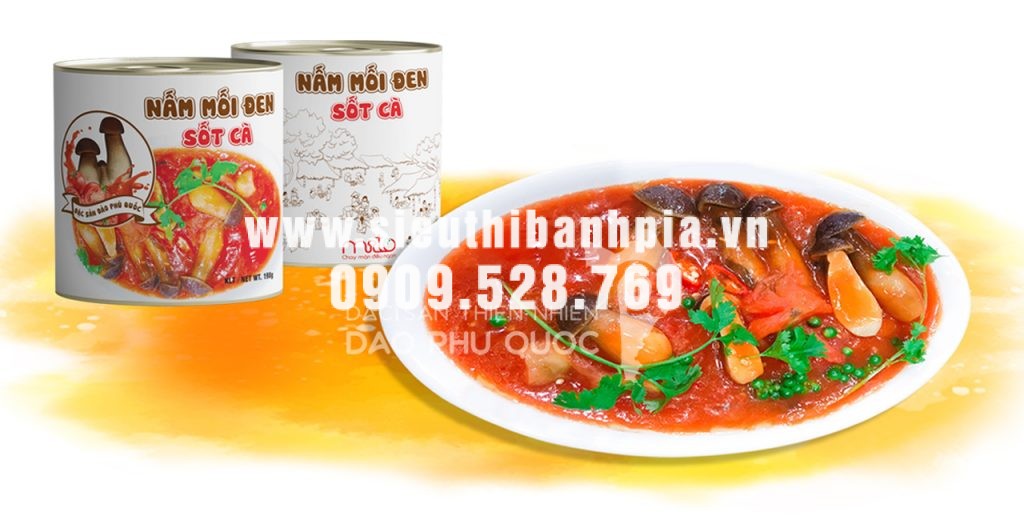 Nấm mối đen sốt cà