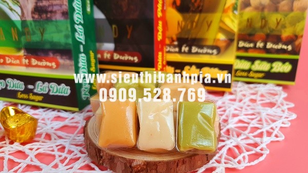 đặc sản kẹo dừa sáp Bến Tre chính gốc